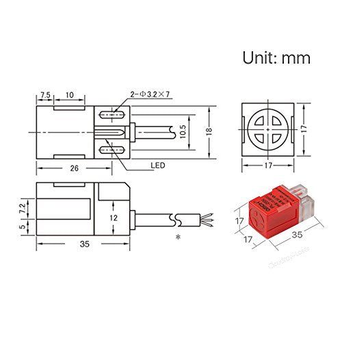 Cloudray Inductive Proximity Sensor Switches for CO2 Laser Controller Cloudray