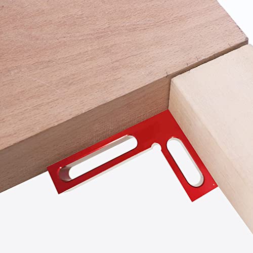 LicBund 90 Degree Mini Positioning Square Wood Working Tool Small Pocket Check Square on Carpenter Cutting Tools, Premium Precision Woodworking LicBund