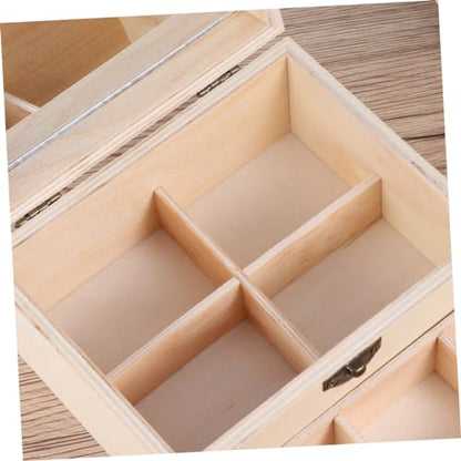 ABOOFAN Handmade Jewelry Box Jewelry Box Organizer - WoodArtSupply