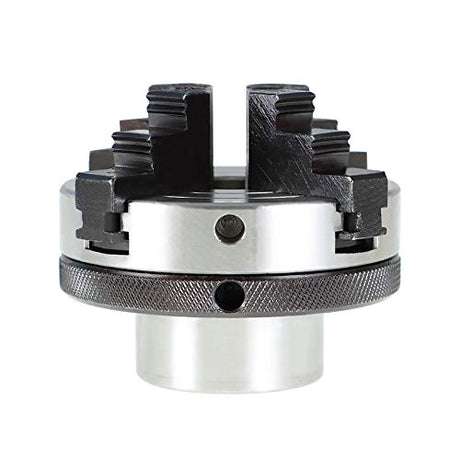 findmall Wood Lathe Chuck, 3-Inch 4 Jaw Chuck with 1-Inch by 8 TPI Spindles findmall