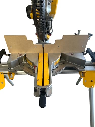 Carve Tech Miter Saw Zero Clearance Fence | Compatible with Dewalt Sliding Compound Miter Saws DHS780, DHS790, DWS779, DWS782 and DWS780 Dewalt Miter Carve Tech