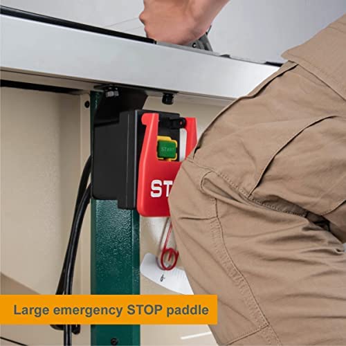 POWERTEC 71007V 110 V to 220V Paddle Switch for Power Tools Fits Table Saw, Router Table, Drill Press, Bench Saw, Band Saw POWERTEC