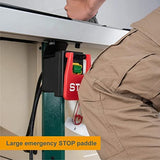 POWERTEC 71007V 110 V to 220V Paddle Switch for Power Tools Fits Table Saw, Router Table, Drill Press, Bench Saw, Band Saw POWERTEC