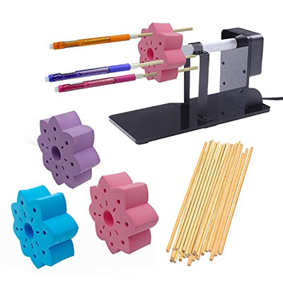 Epoxy Glitter Pen Turner Attachment, Pen Turner Adapter to Hold Pens, 28set Glitter Epoxy Pen Holder for Cup Turner DIY Craft Epoxy Resin Pen Making