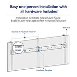 FLEXIMOUNTS 2-Pack 2x4ft Bike Storage Rack Garage Wall Shelves, 24-inch-by-48-inch, Black FLEXIMOUNTS