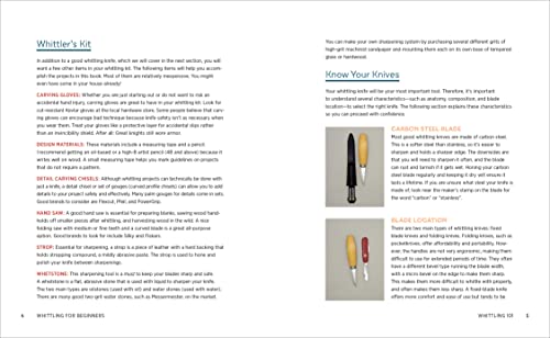 Whittling for Beginners: Step-by-Step Projects to Carve from Wood WoodArtSupply
