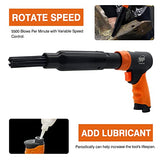Pistol Grip Needle Scaler WP WORKPAD 19 needles air needle scaler 5000bpm,exhaust front suitable for rust removal WP WORKPAD