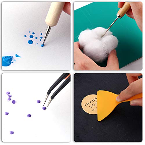 28 PCS Precision Craft Tools Set Vinyl Weeding Tools Kit for Weeding Vinyl, DIY Art Work Cutting, Hobby, Scrapbook NEOACT