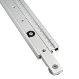 KETIPED Aluminium Alloy Miter Bar Clamping Tool Slider Table Saw Gauge Rod T-Slot Track Bar Rail for Router Tables and Woodworking,300mm-Silver KETIPED