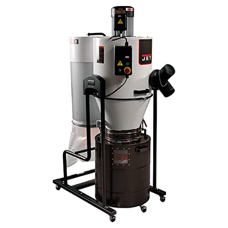 JET JCDC-2 Cyclone Dust Collector, 2-Micron Filter, 938 CFM, 2 HP, 1Ph 230V (717520) Jet