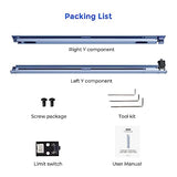 IKIER Extension Kit for IKIER K1/K1 Pro/K1 Ultra/K1 Pro Max Laser Engraver, Expand The Laser Engraving Area to 29.5" x 16.1", Longer Laser Engraving IKIER