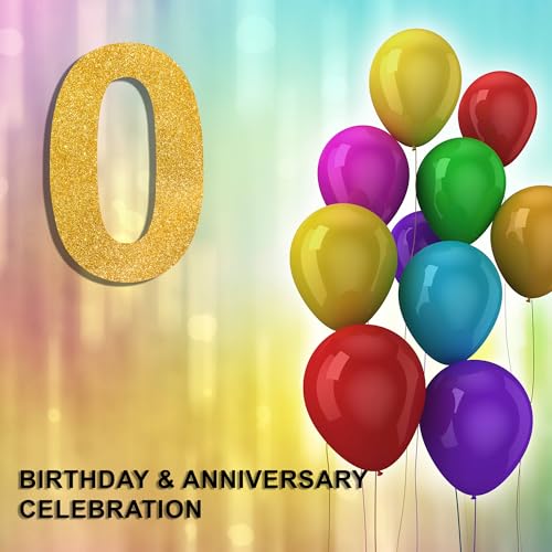 17 Inch Large Wooden Number 0, 1/4 Inch Thick Unfinished Blank Wood Number Slice Sign Board for Wall Decor, Craft, DIY Project, Birthday Wedding HILAZA