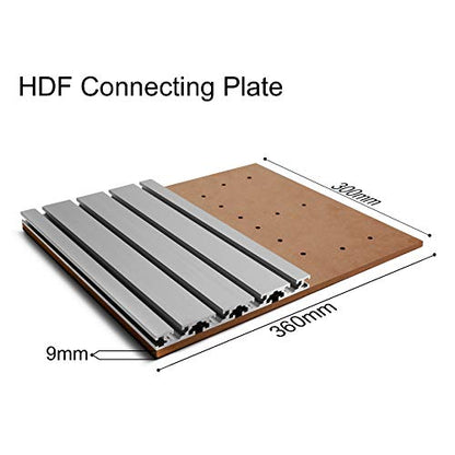 Genmitsu T-Slot Table 3040 Extension Aluminum Spoilboard, Work with 3018 Y-Axis Extension Kit, Compatible with 3018-PROVer/3018-PROVer Mach3/3018-MX3 - WoodArtSupply