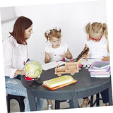 STOBOK 2pcs DIY Train Pen Holder Wooden Trains Tools Wood Unfinished Wooden Wooden Car Unfinished Blank Pen Cup DIY Blank Pen Container DIY Graffiti STOBOK