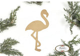 Michelle's aDOORable Creations Flamingo Cutout Unfinished Wood Nautical Beach Decor Summer Door Hanger Michelle's aDOORable Creations