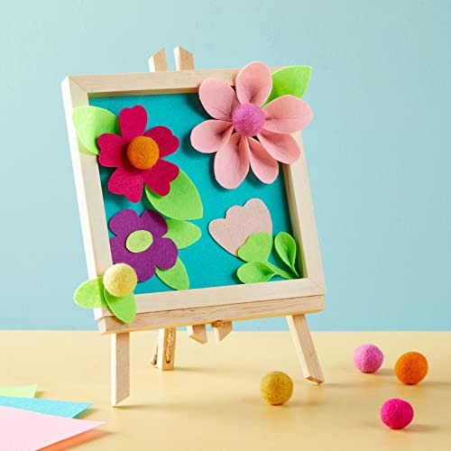 Unfinished 8x8 Wood Canvas for Arts and Crafts, Framed Flat Cradle Panel Boards for Painting Supplies (6 Pack) Juvale