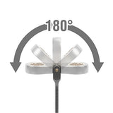 WORKPRO 8-piece Flex-Head Ratcheting Combination Wrench Set, SAE 5/16-3/4 in, 72-Teeth, Cr-V Constructed, Nickel Plating with Organizer Bag WORKPRO