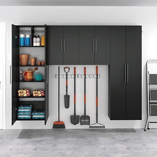 HangUps Upper Storage Cabinet, 24", Black Prepac