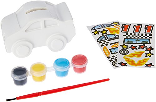 Melissa & Doug Created by Me! Race Car Bank Craft Kit - WoodArtSupply