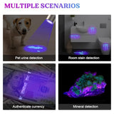 LET'S RESIN UV Light for Resin Curing, Portable Mini 365nm UV Flashlight Black Light, Quick Cure LED Waterproof UV Lamp Rechargeable for Resin Molds, LET'S RESIN