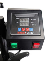 Transfer Crafts by Jacobson Products – 9 x 12 Inch T-Shirt Digital Sublimation Heat Press Machines for T Shirt Printing and Heat Transfers – 9" x 12" Jacobson Products