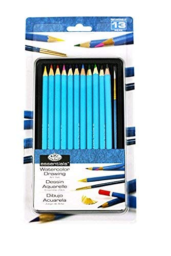 Royal & Langnickel Watercolor Pencil Art Set 12pcs - WoodArtSupply