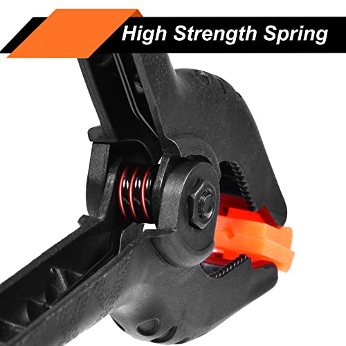 20 Packs Spring Clamps, 3.5 inch Spring Clamps Heavy Duty for Crafts and Professional Plastic Spring Clamps for Woodworking, Small Spring Clips Toresano