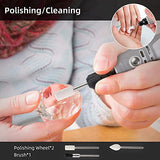 Rotary Tool Kit, Towallmark Cordless Rotary Tool 3.6V with 50 Accessories, USB Rechargeable, 3 Speed Mini Rotary Tool Multi-Purpose for Sanding, Towallmark