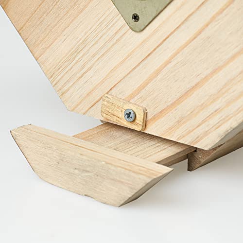 Bird House Bird House for Outside,Outdoor Bird Houses, Natural Wooden Bird Hut Clearance Bluebird Finch Cardinals Hanger Birdhouse for Garden CLACKIBUKVYZ