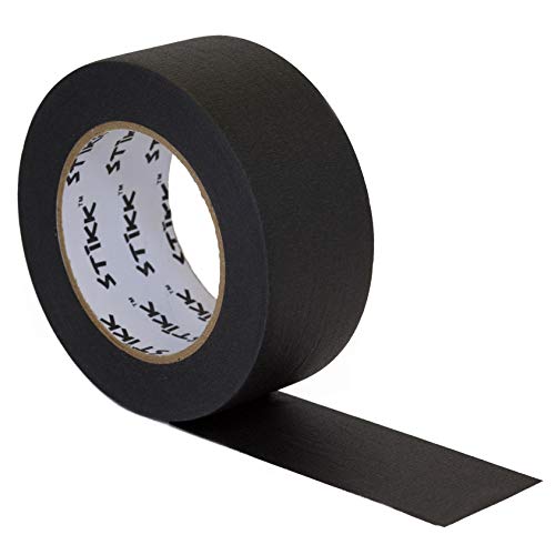 STIKK Painters Tape - 1pk Black Painter Tape - 2 inch x 60 Yards - Paint Tape for Painting, Edges, Trim, Ceilings - Masking Tape for DIY Paint STIKK