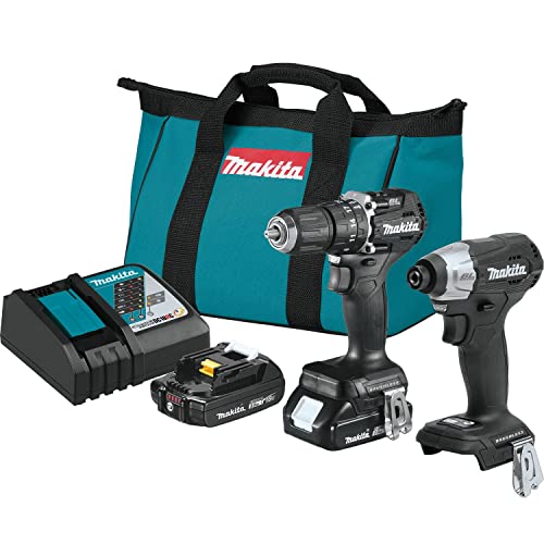 Makita CX205RB 18V LXT® Lithium-Ion Sub-Compact Brushless Cordless 2-Pc. Combo Kit (2.0Ah) - WoodArtSupply