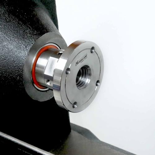 Hurricane Turning Tools, 3" Steel Faceplate For Wood Lathe, 1" x 8 TPI Hurricane Turning Tools