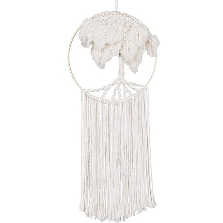 Solid Oak Macrame Wall Hanging Tree Solid Oak