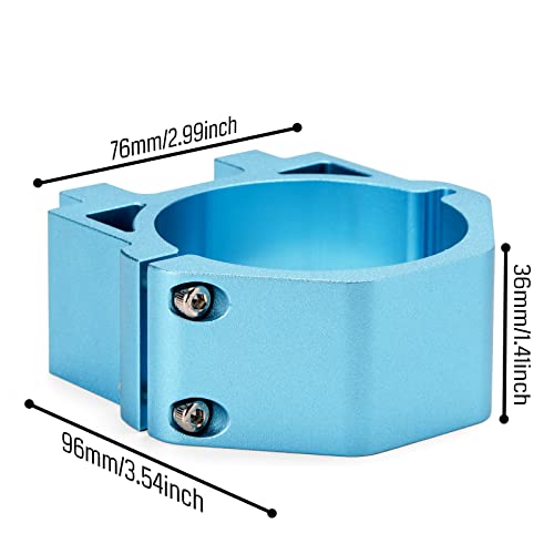 Genmitsu 69mm Diameter Aluminum CNC Spindle Holder Spindle Mount for Genmitsu 4040-PRO, 3020-PRO MAX V2, 3030-PROVer MAX CNC Machine and Genmitsu Genmitsu