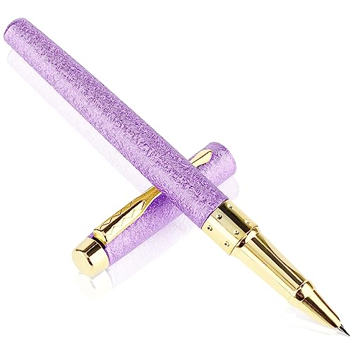 Cobee® Frosted Finish Fountain Pen, 0.38mm Extra Fine Point Metal Fountain Pen Lightweight Calligraphy Pen Slim Business Pen Luxury Pen for Men Women - WoodArtSupply