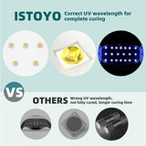 ISTOYO UV Light for Resin, Large Size Dual Wavelength UV Resin Light and Portable UV Lamp for Resin Curing, UV Resin Kit, Resin Supplies for UV ISTOYO