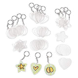 Colorations Create Your Own Keychain Craft Kit for Kids, Set of 12 – DIY Kit for Kids that Encourages Creativity – Easy and Fun – Includes Supplies Colorations