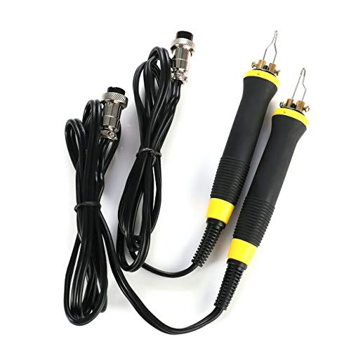 Wood Burning Kit 110V 50W Multifunction Laser Pyrography Machine Professional Wood Burner Tools with 2 Pyrography Pens 20 Assorted Tips Gourd Wood ele ELEOPTION