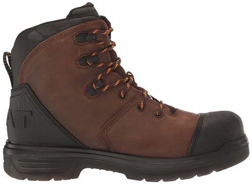 Ariat Men's Turbo Outlaw 6" CSA Waterproof Carbon Toe Work Boot - Rich Brown, 11 Medium ARIAT
