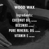 WALRUS OIL - Wood Wax, 3 oz Can, FDA Food-Safe, Cutting Board Wax and Board Cream Walrus Oil