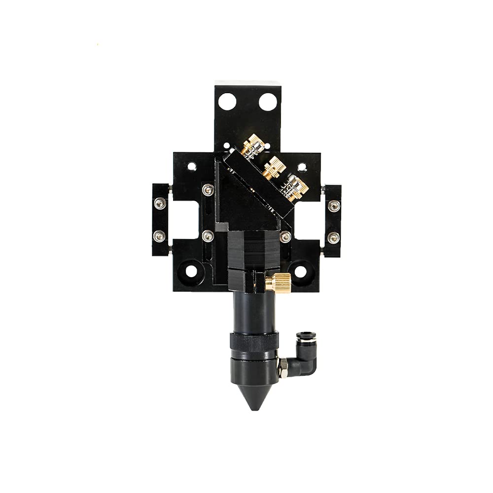 Cloudray E Series Cutting Head Outer Slider Type Dia20mm FL50.8/63.5mm with Air Assist Nozzle for Outer Rail SG15 Bearings Cloudray