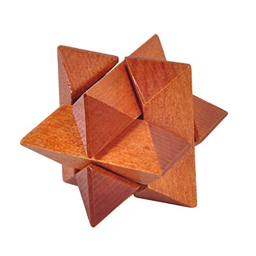 Brain Teaser Puzzles 3D Children's Adult IQ Test Puzzles for Unlock Interlock Puzzle Wooden Toys LFLQ