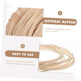 MERRYHAPY 1 Roll Rattan Weave Material Rattan Material Basket Weaving Reed Basket Weaving Supplies Rattan Furniture Repair Material Kit Chairs MERRYHAPY
