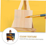 Operitacx 5pcs Blank Wooden Picture Frame Clay Pouring Panels Wooden Craft Shadow Boxes Personalized Photo Frame Brain Toy Children's Toys Unfinished Operitacx