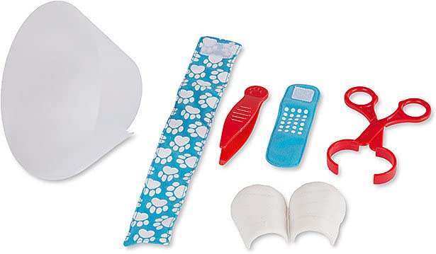 Melissa & Doug Examine and Treat Pet Vet Play Set (24 pcs) - Kids Veterinary Play Set, Veterinarian Kit For Kids, STEAM Toy, Pretend Play Doctor Set Melissa & Doug