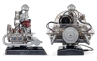 Franzis VW Beetle Flat-Four Engine Model Kit - WoodArtSupply