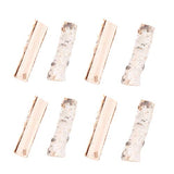 Happyyami Mini Birch Logs 8pcs Christmas Birch Logs Natural Small Wooden Sticks with Bark Unfinished Wood Log DIY Crafts for Xmas Holiday Table Happyyami