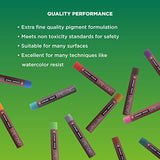 SAKURA Cray-Pas Expressionist Oil Pastel Set - Soft Oil Pastels for Artists - 25 Colors SAKURA