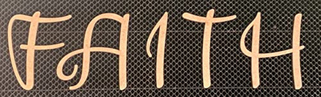 5'' Tall Wooden Script Letter S Unfinished, Paintable Kids Cursive Alphabet Monograming, Love is in The Air Font, DIY NEXTCraft