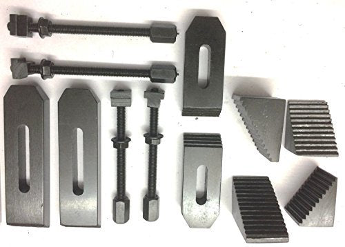 24 Pcs Clamp Kit Set M6 6 mm For Rotary Tables, Milling Tables, Face Plates & Vertical Slide ASSORTS